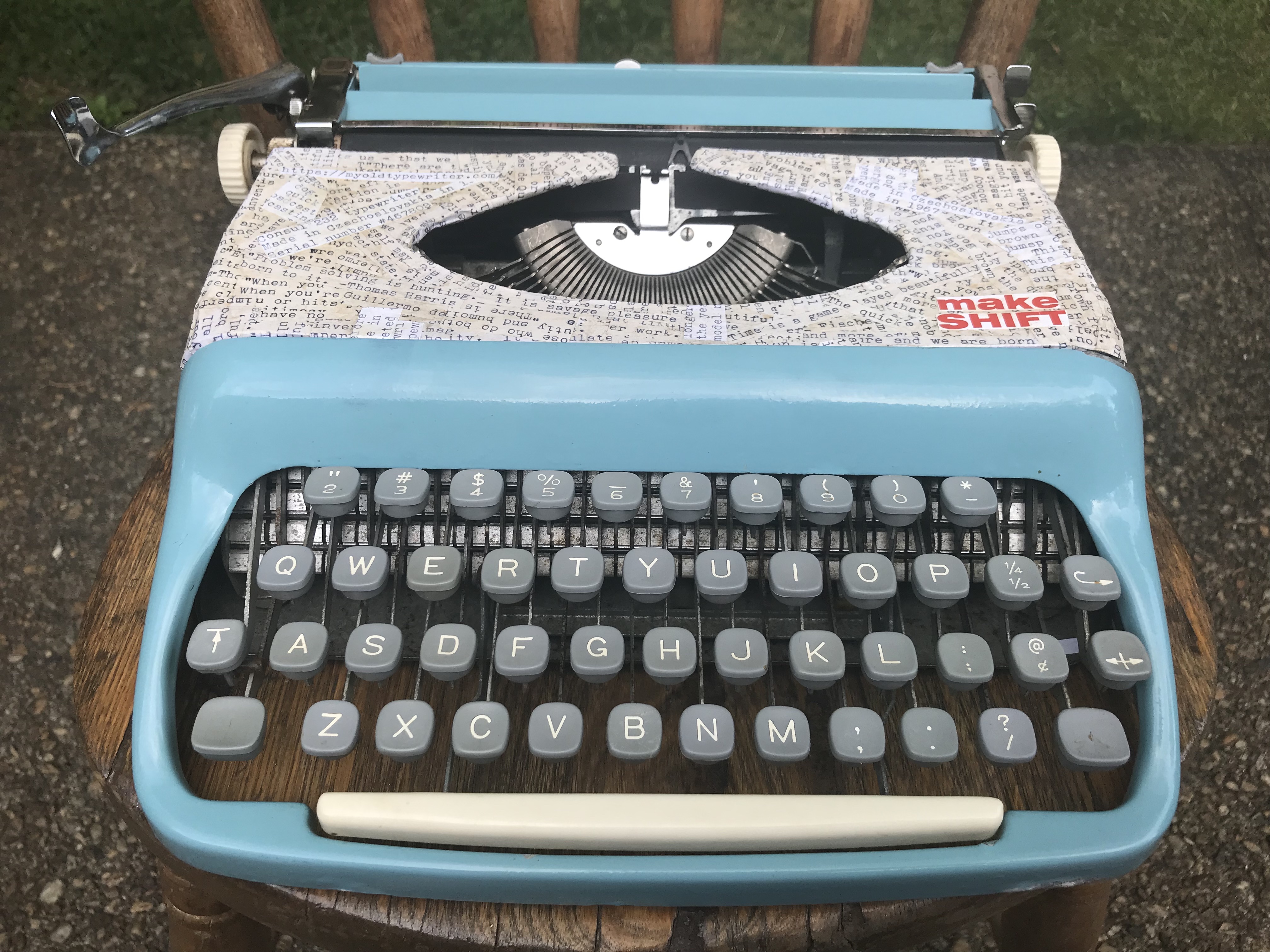 1967 Consul 232 with a paper mache ribbon cover