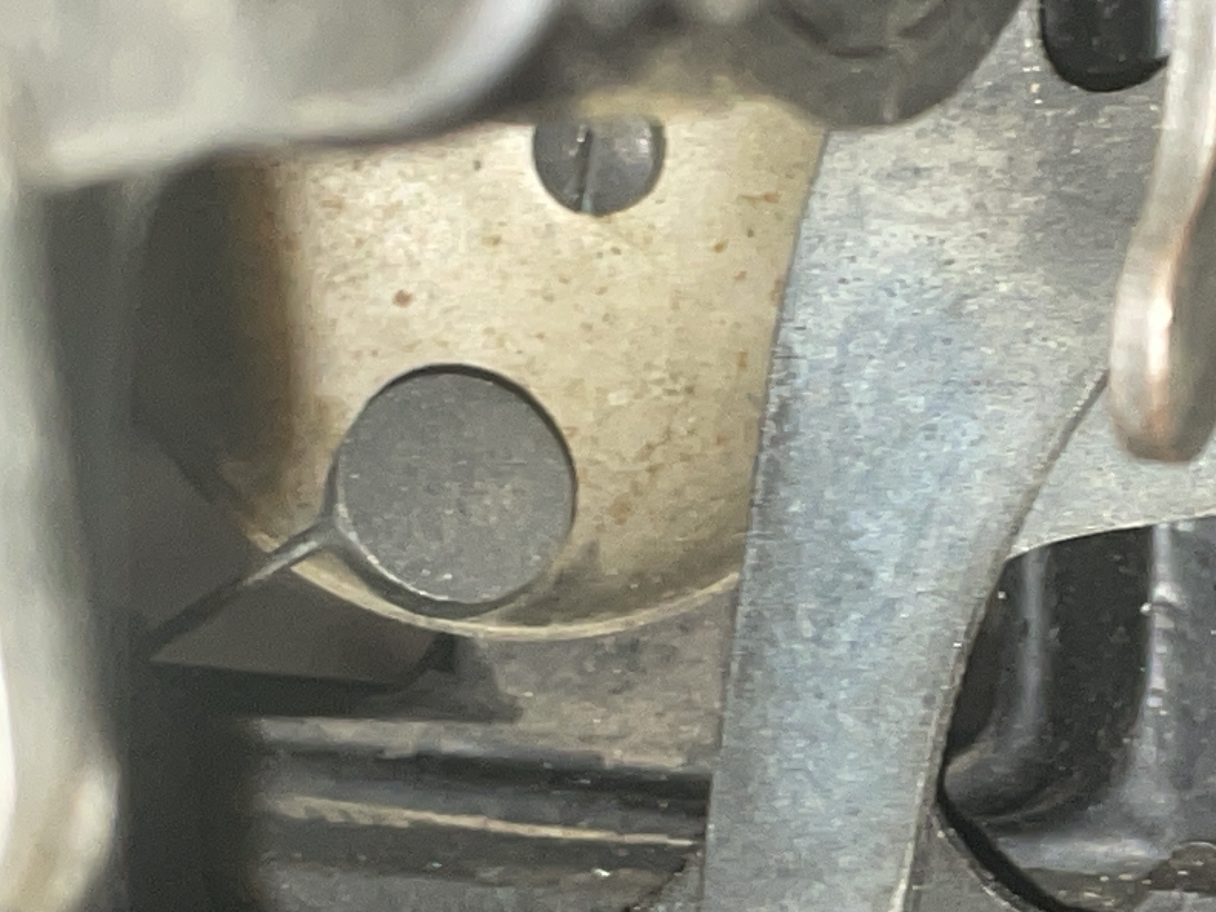 Underwood bell clapper resting inside bell causing poor bell response