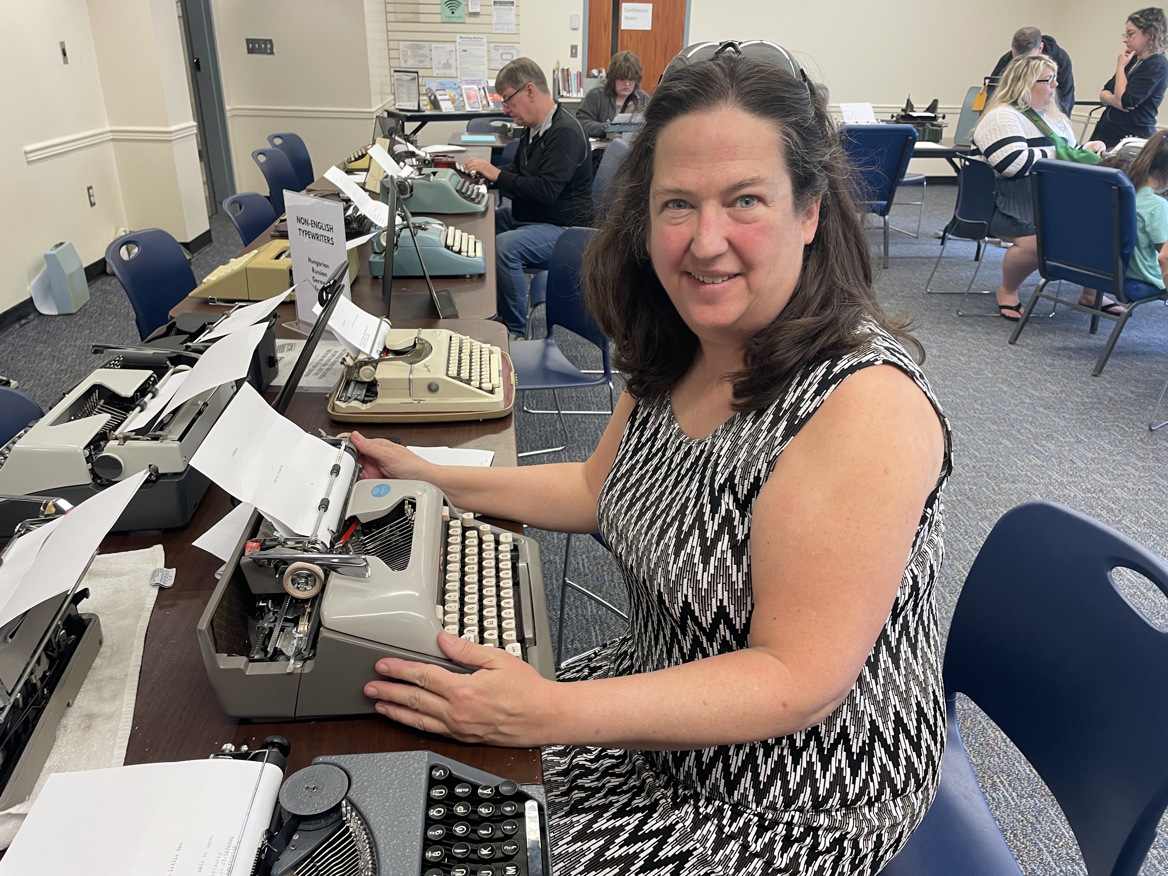 Yarnica Barnica (Monica B.), our gracious type-in host