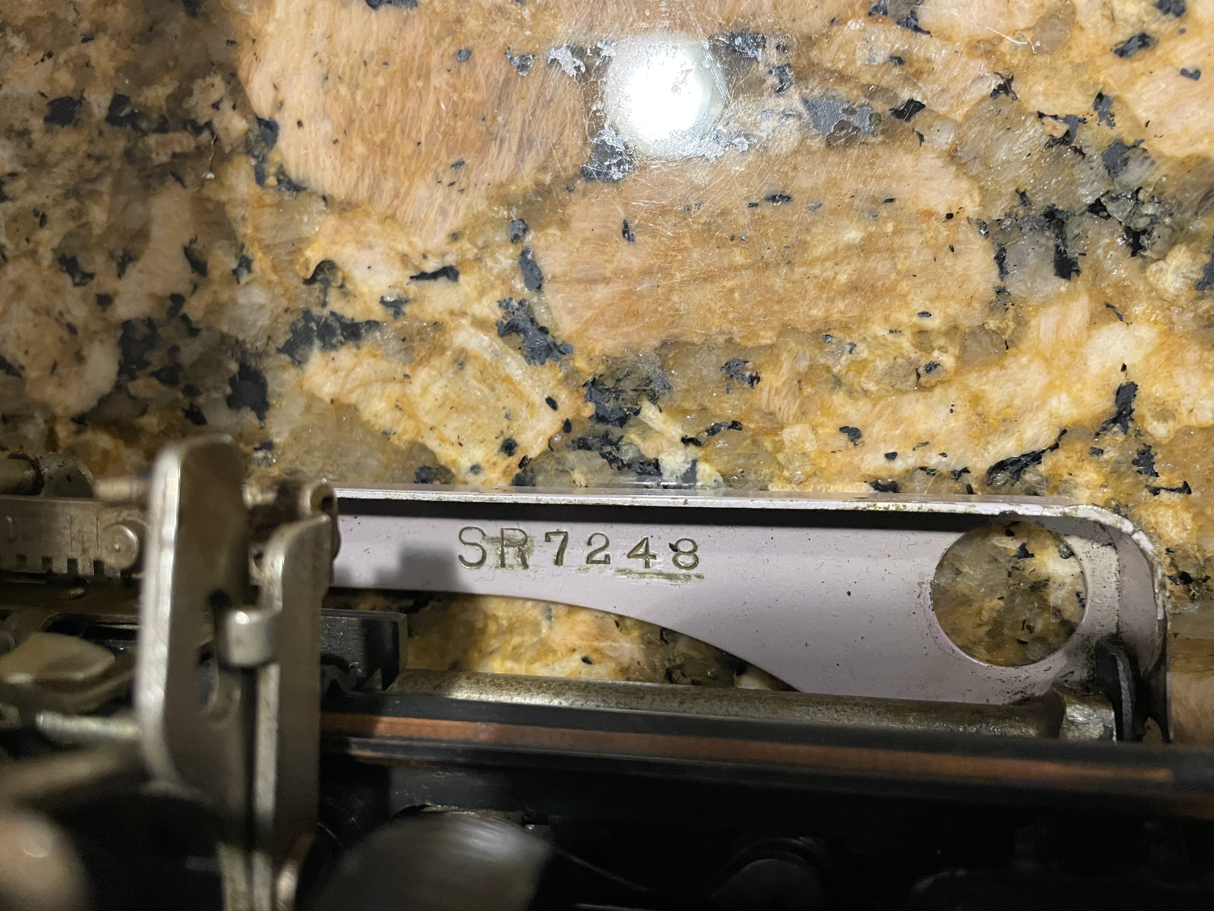 serial number of 1930s Sears Roebuck (Remington) Porto-Rite