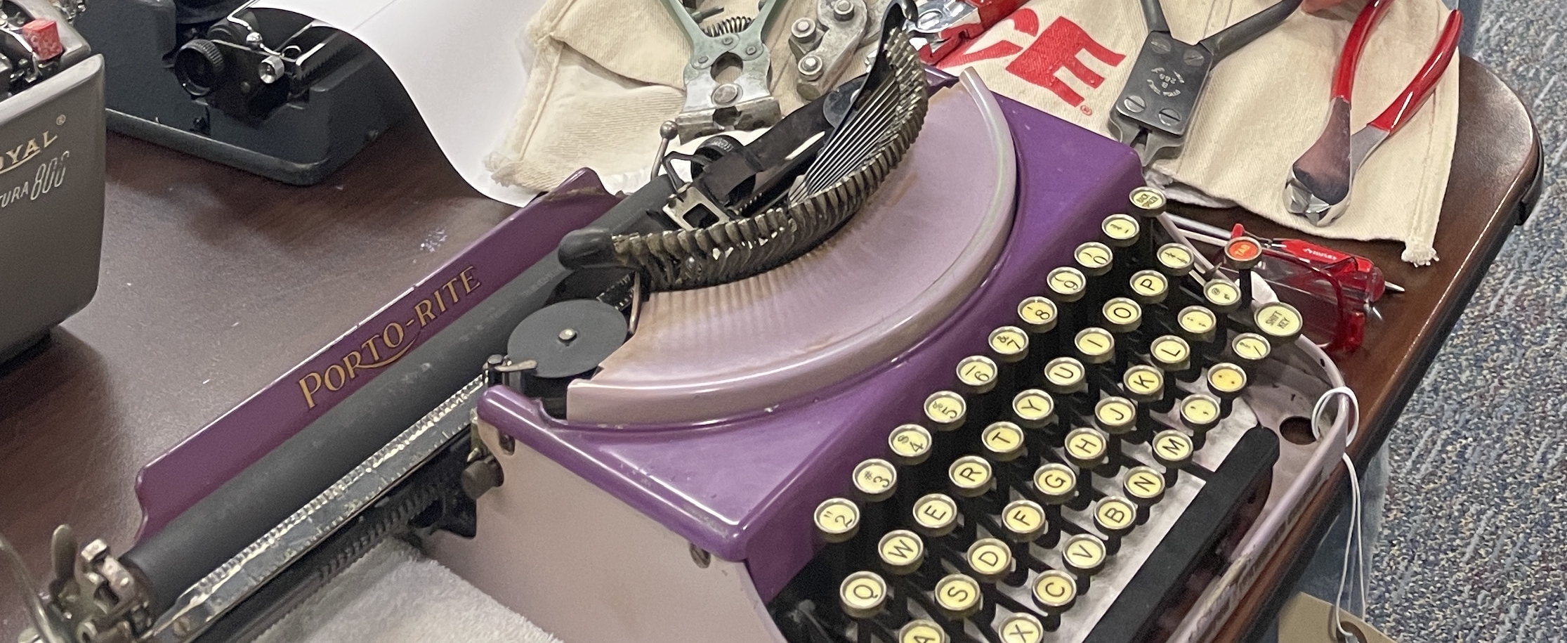 Remington Porto-Rite with escapement issue