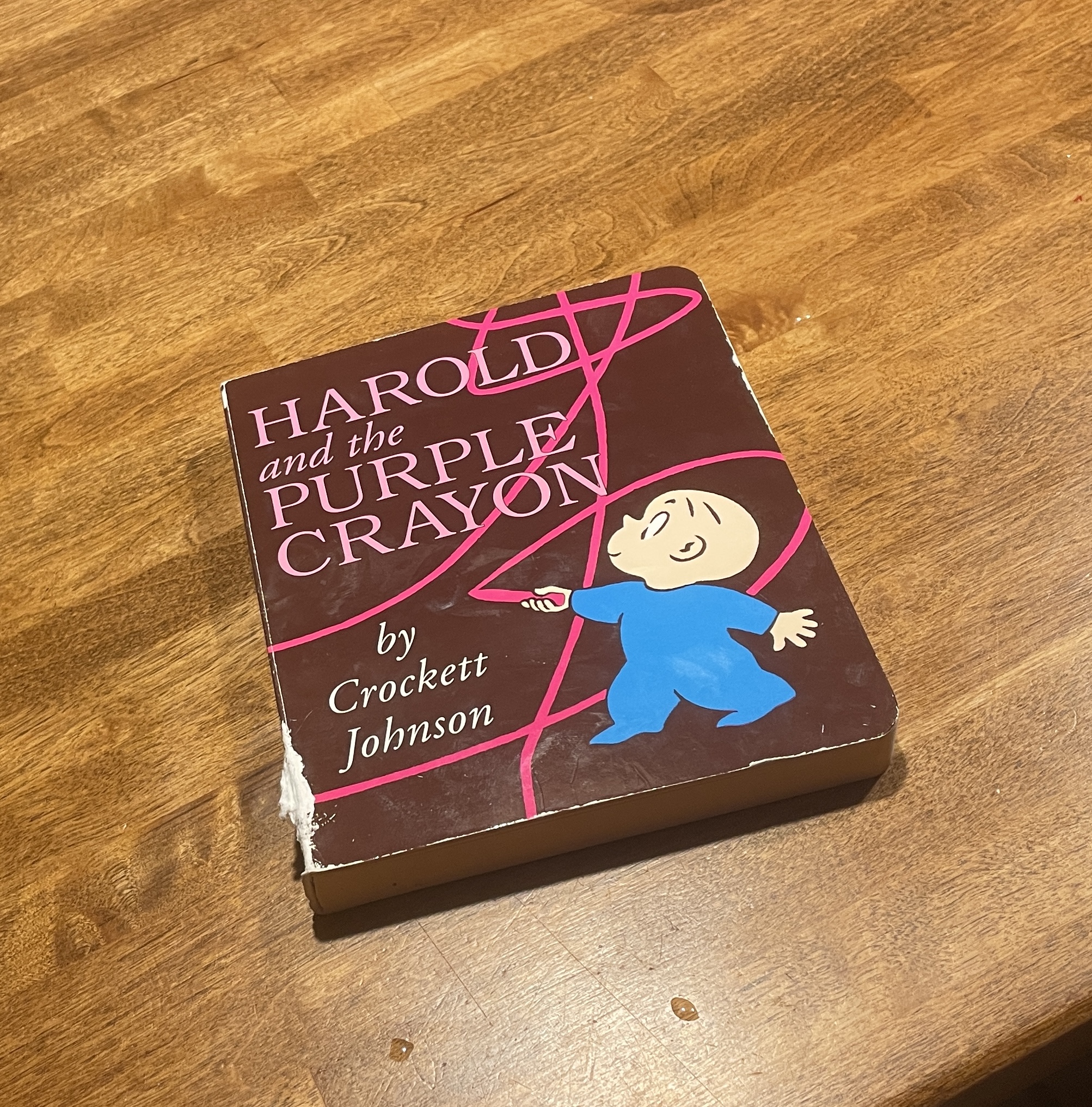 Harold and the Purple Crayon by Crockett Johnson
