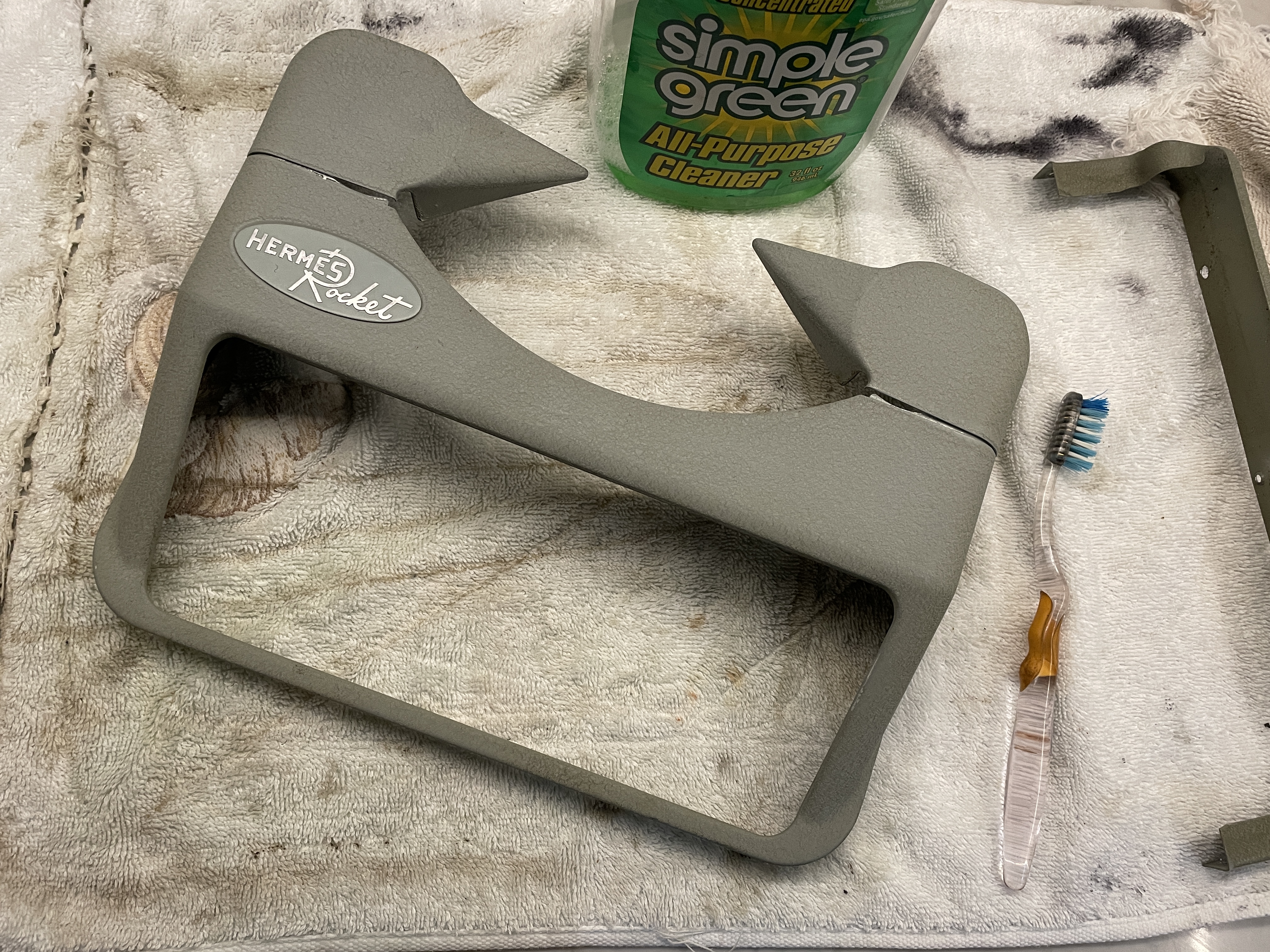 top cover of Hermes Rocket casing