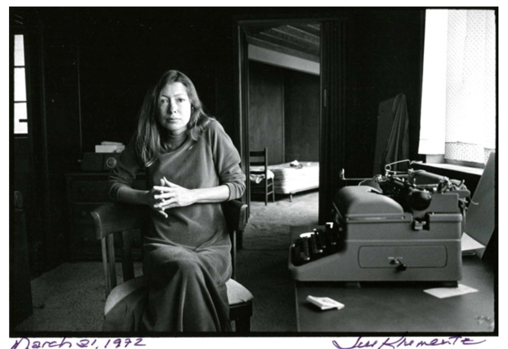 Joan Didion and her KMG