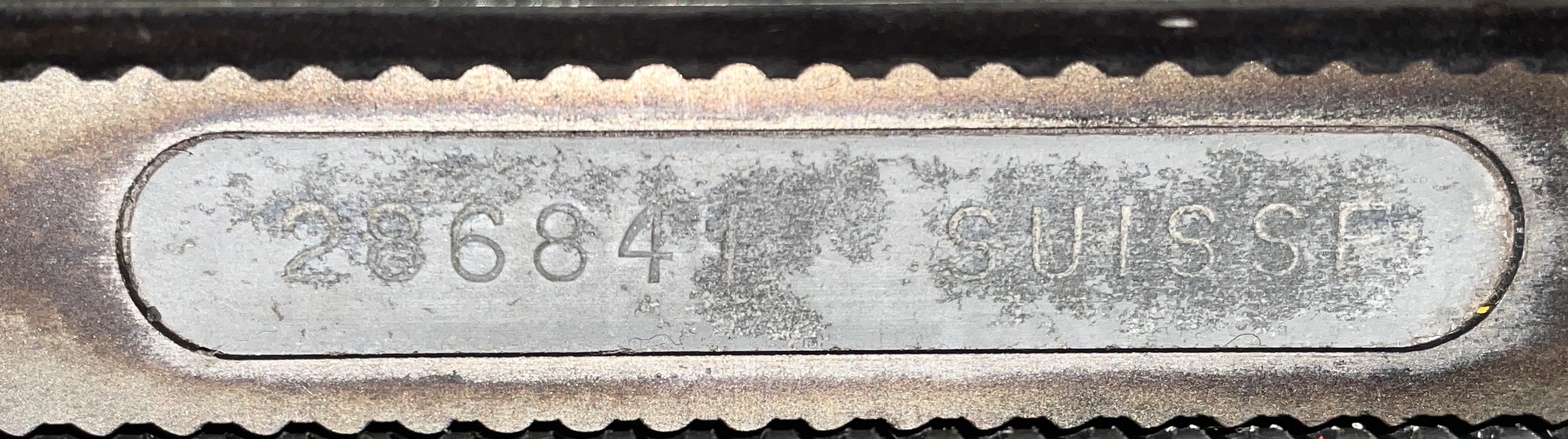 serial number
