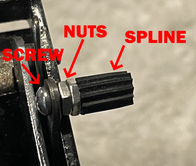 new handle for carriage release lever