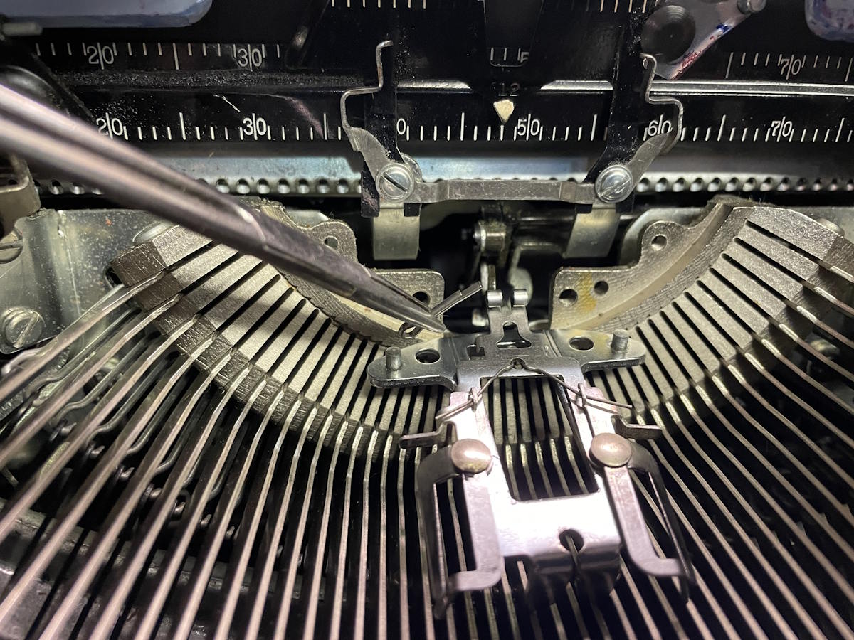 clamping hemostats are a useful tool in getting the cotter pin in