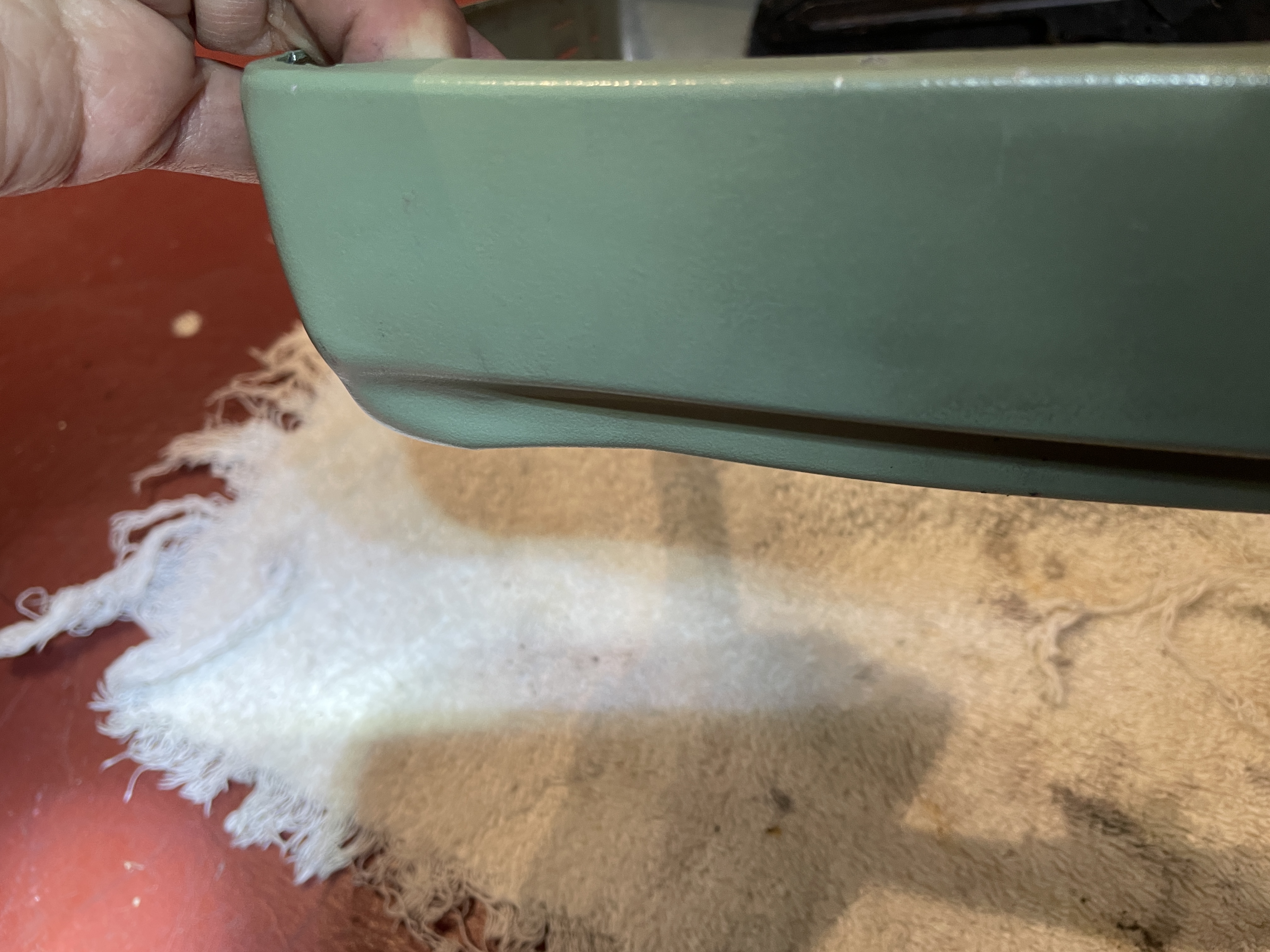 bent shell interfering with the movement of the motor