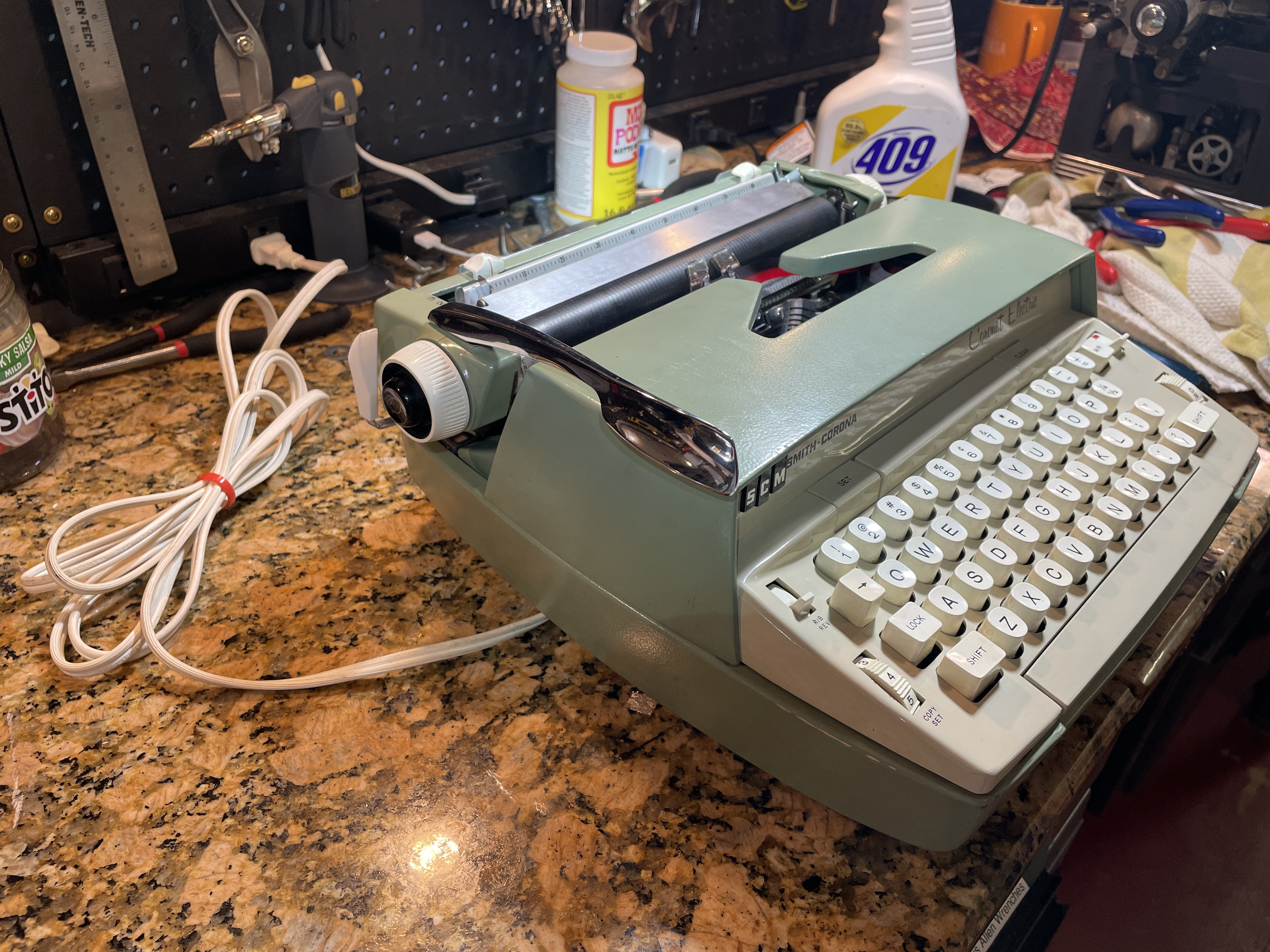 smith-corona coronet electric from 1960s