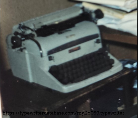 Only surviving photo of Monica's father's R. C. Allen VisOmatic