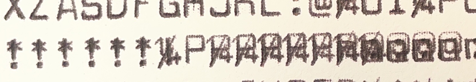 Letter piling in Olympia SM4 requiring trip adjustment