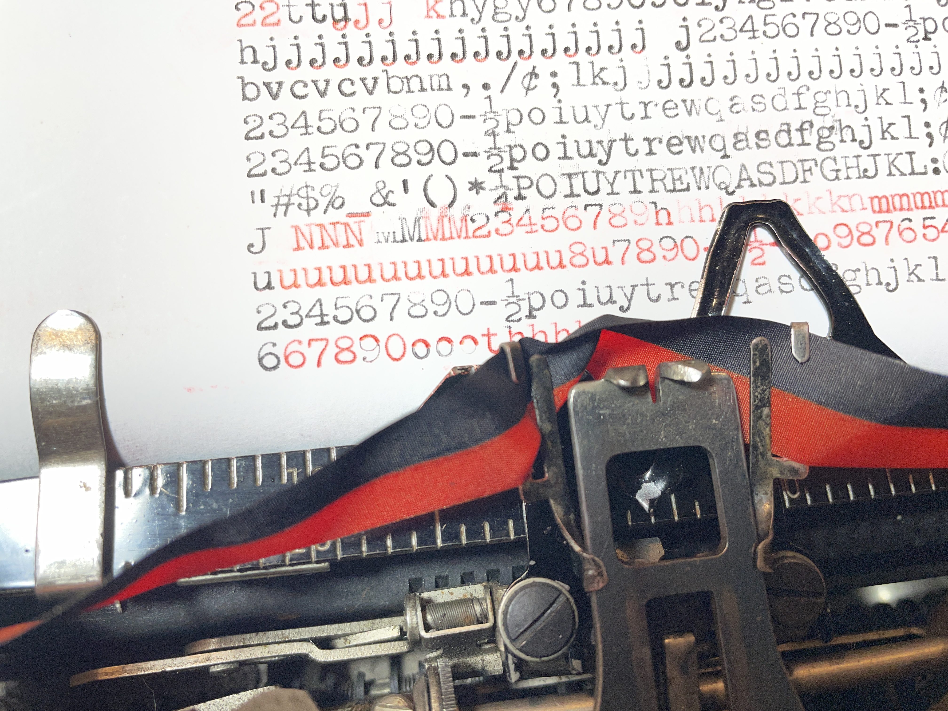 1934 Remington Portable Model 5 typewriter