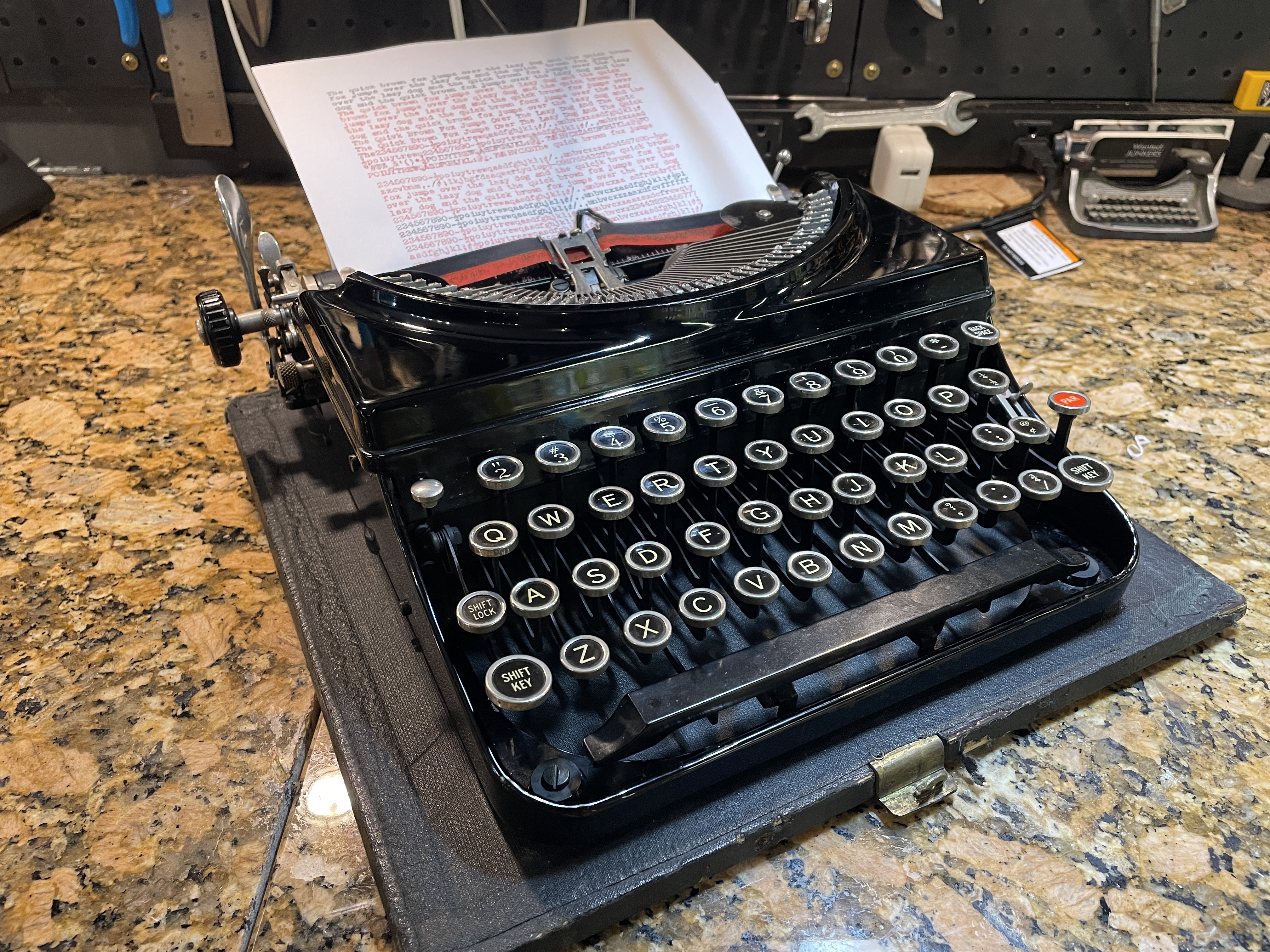 1934 Remington Portable Model 5 typewriter