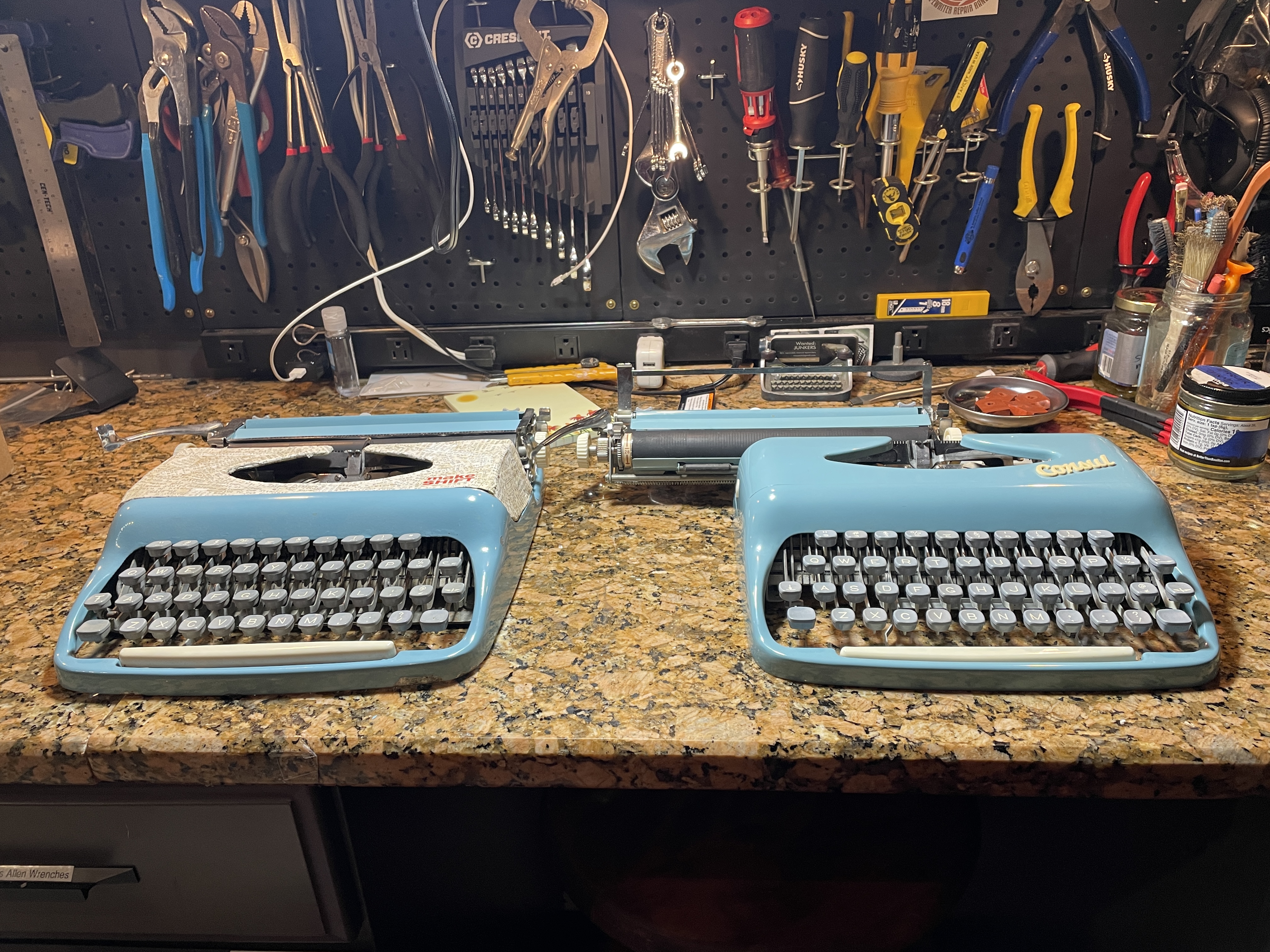 two Consul 232s, one from 1967 and the other from 1969