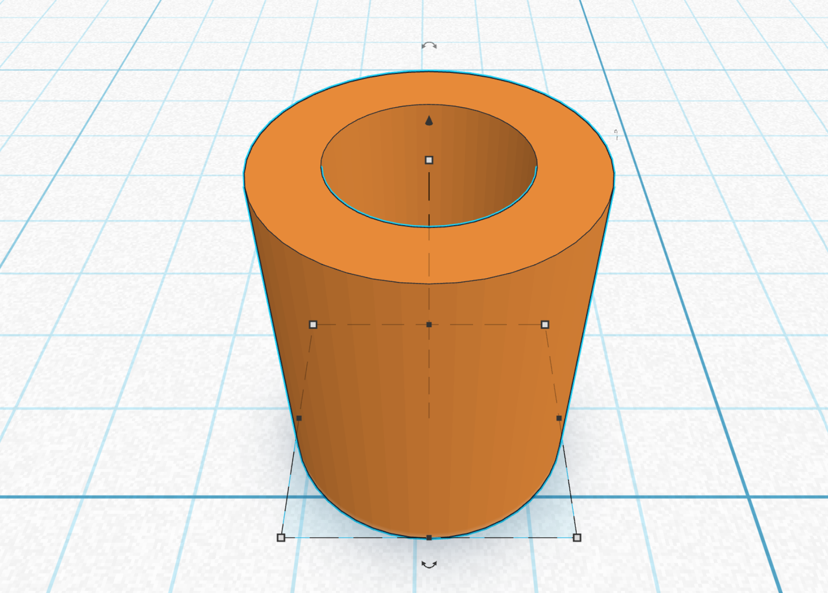 3D model of front feed roller