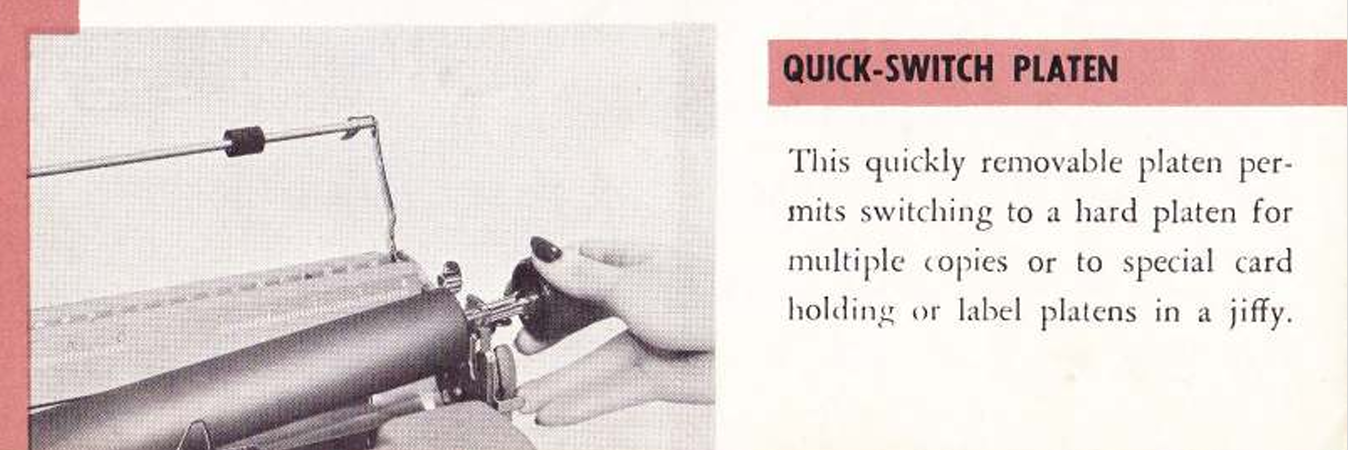 Quick Switch Platen R.C. Allen VisOmatic