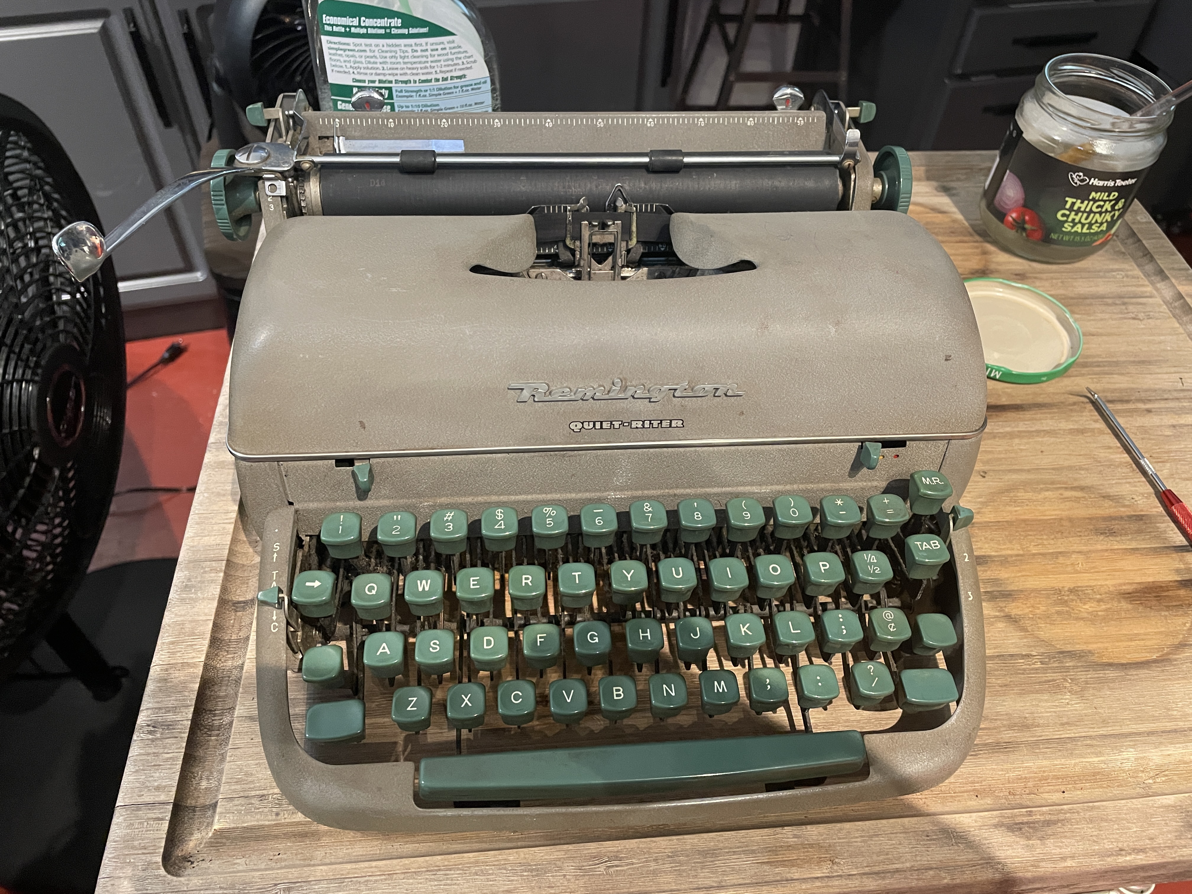 1958 Remington Quiet-Riter typewriter