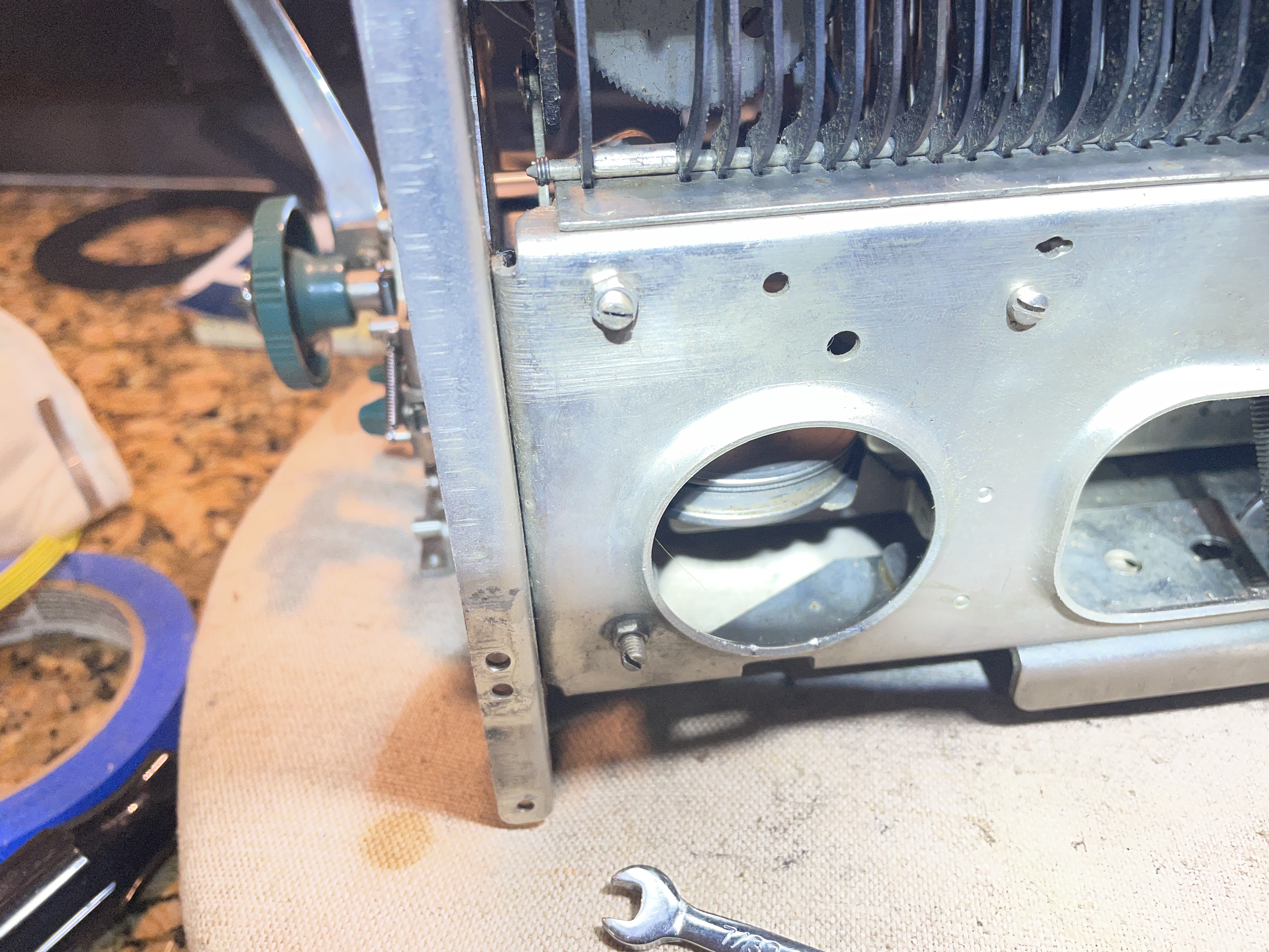 7/32" wrench for lock nuts