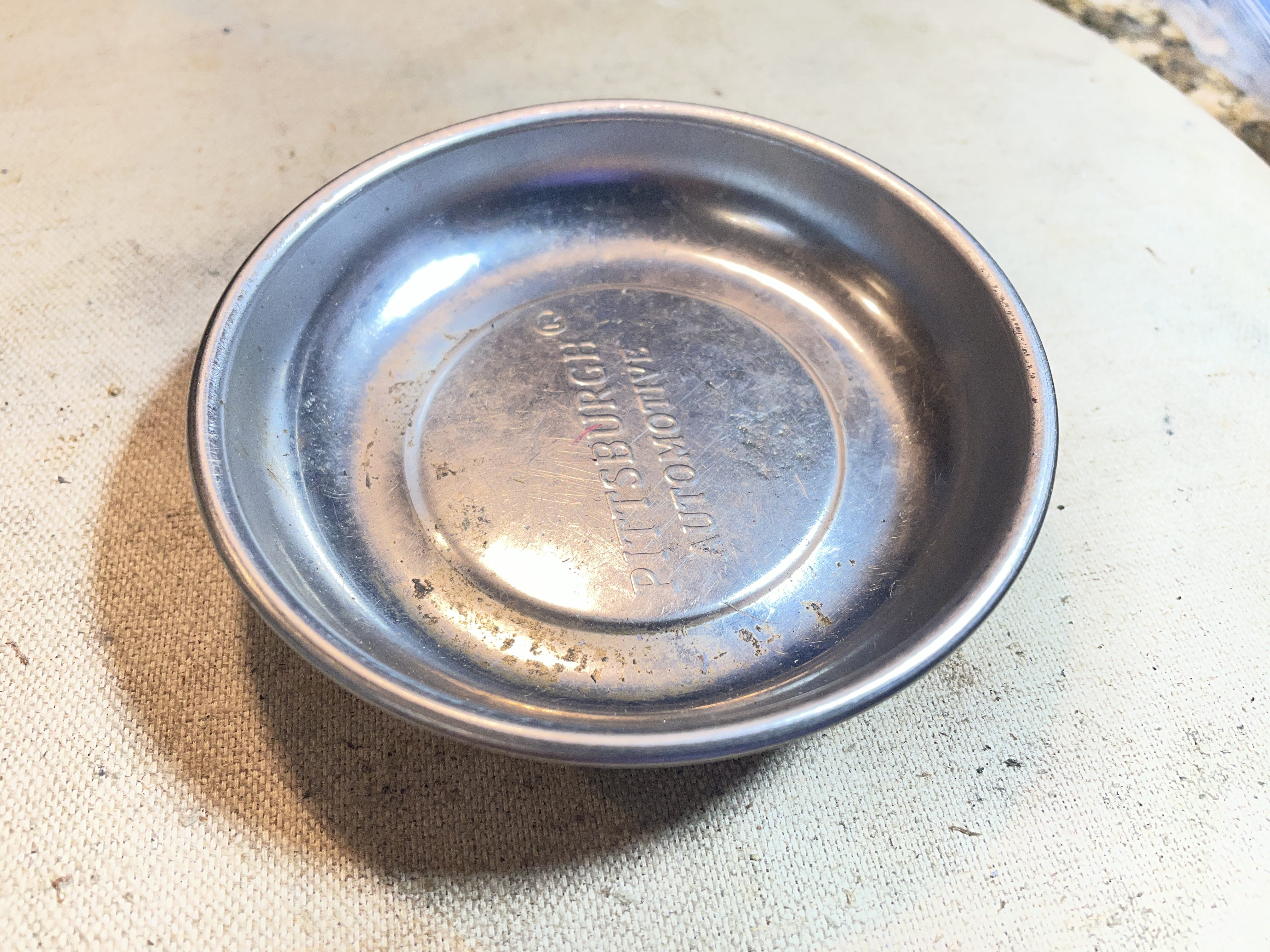 Harbor freight magnetic bowl