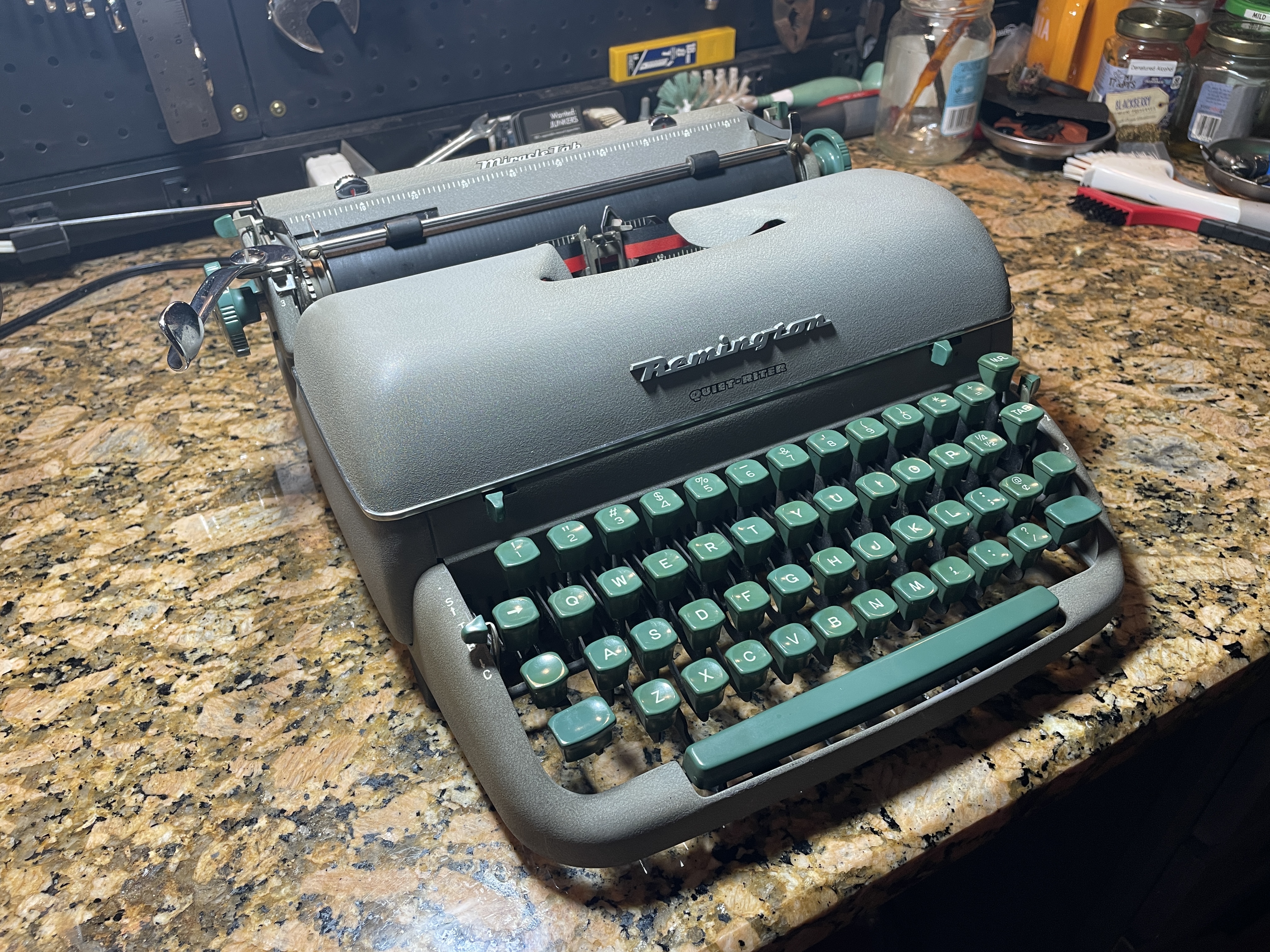1958 Remington Quiet-Riter typewriter