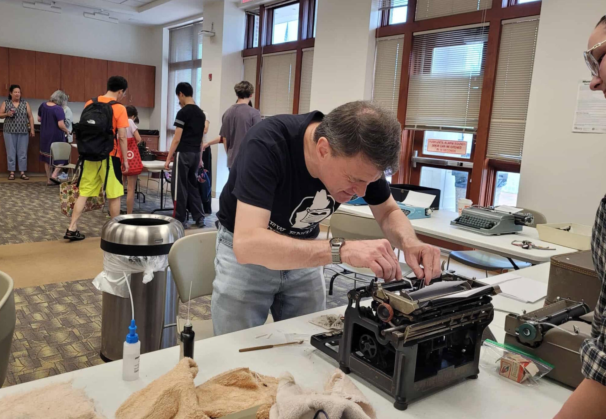 cleaning an underwood 5