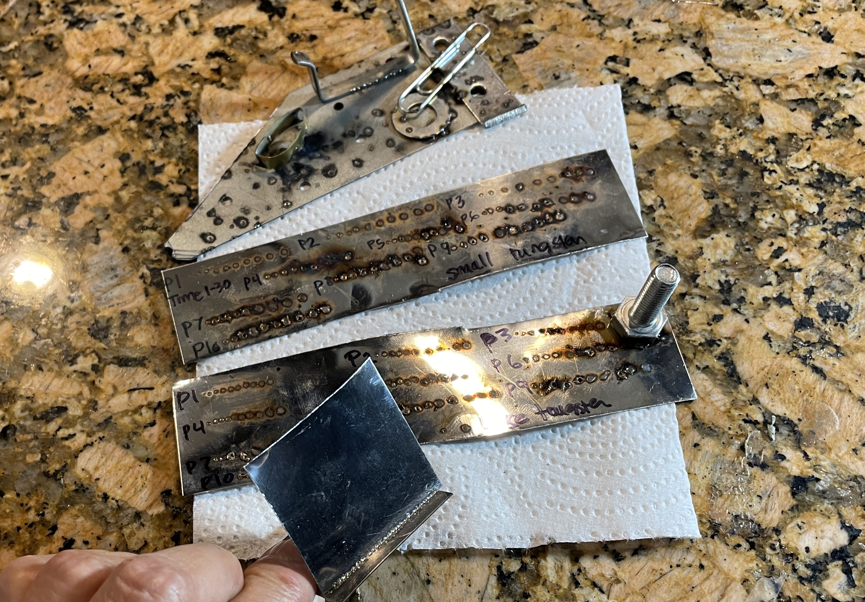 mini pulse welder for typewriter repair