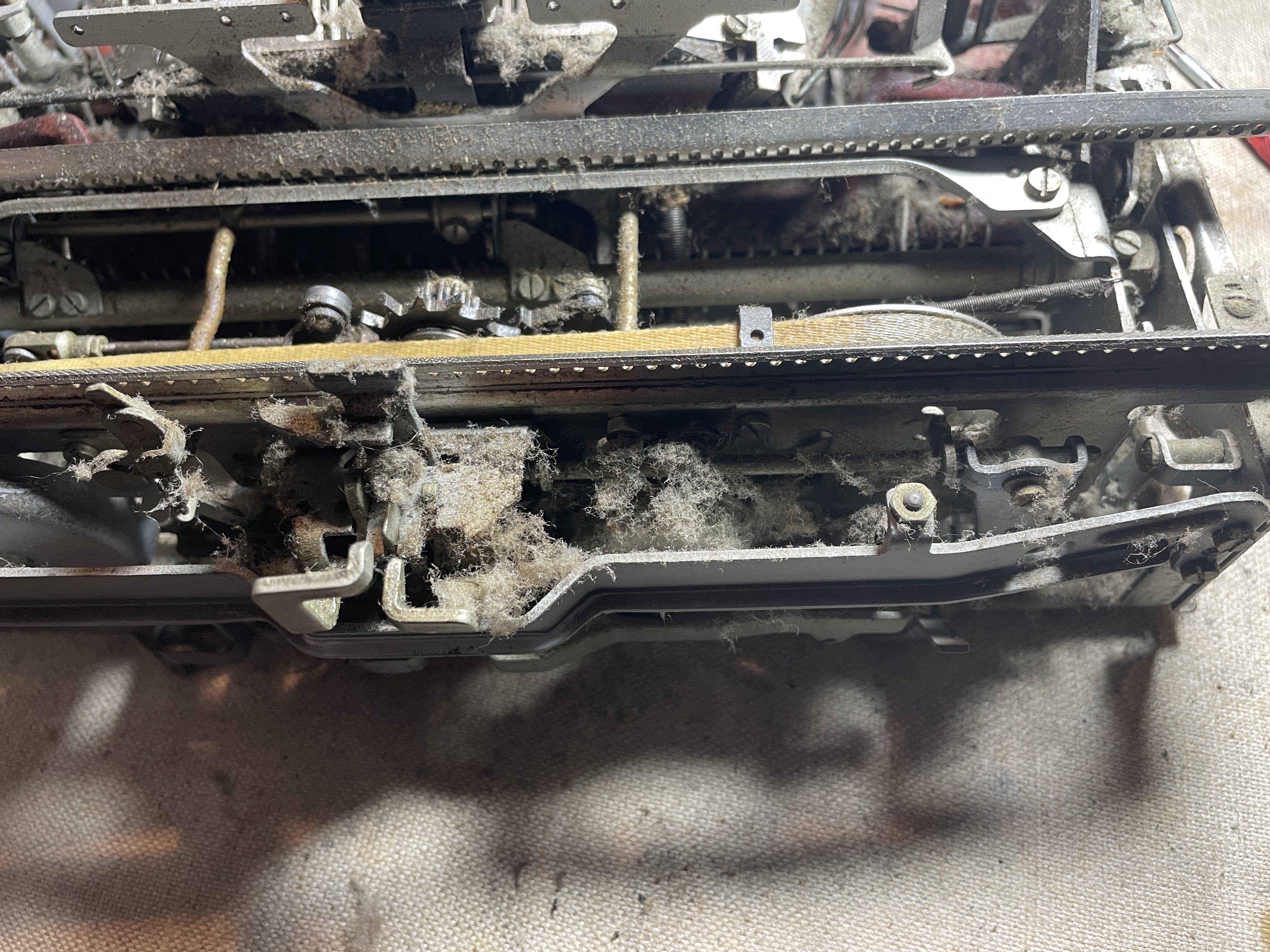 dirty 1960 Olympia SM4 typewriter