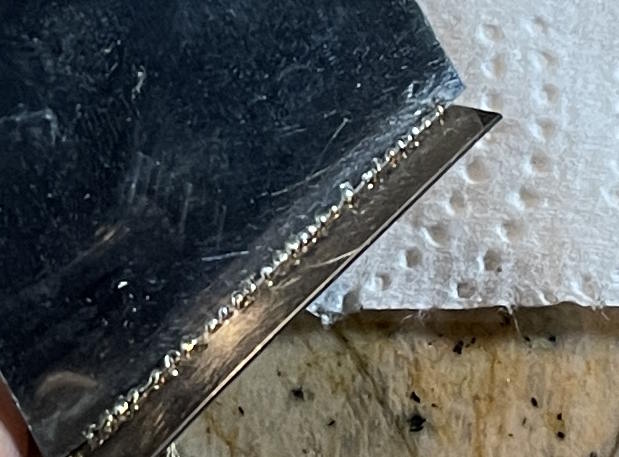 sheet metal tacks using mini hobby welder