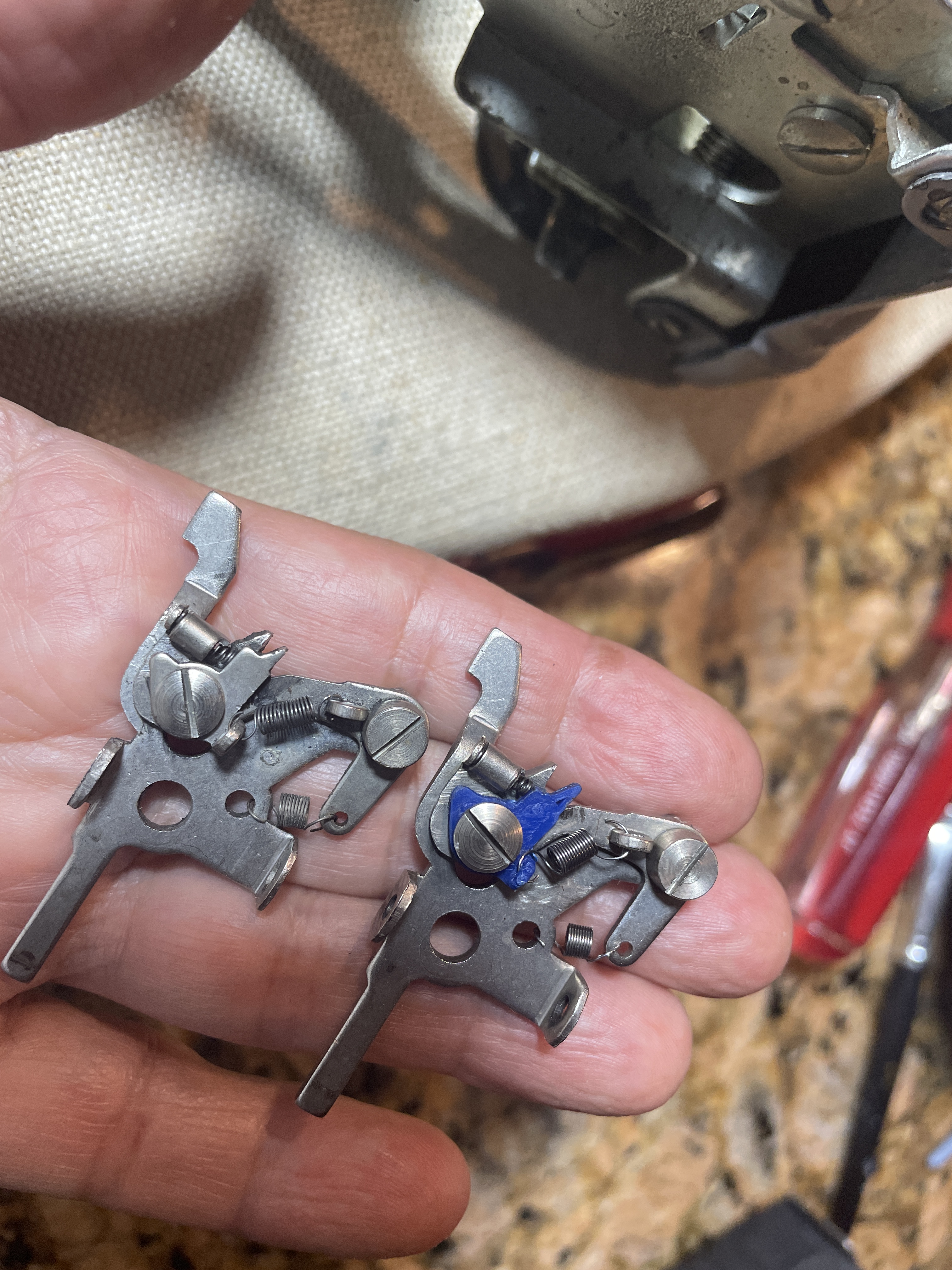 Escapement rocker plate