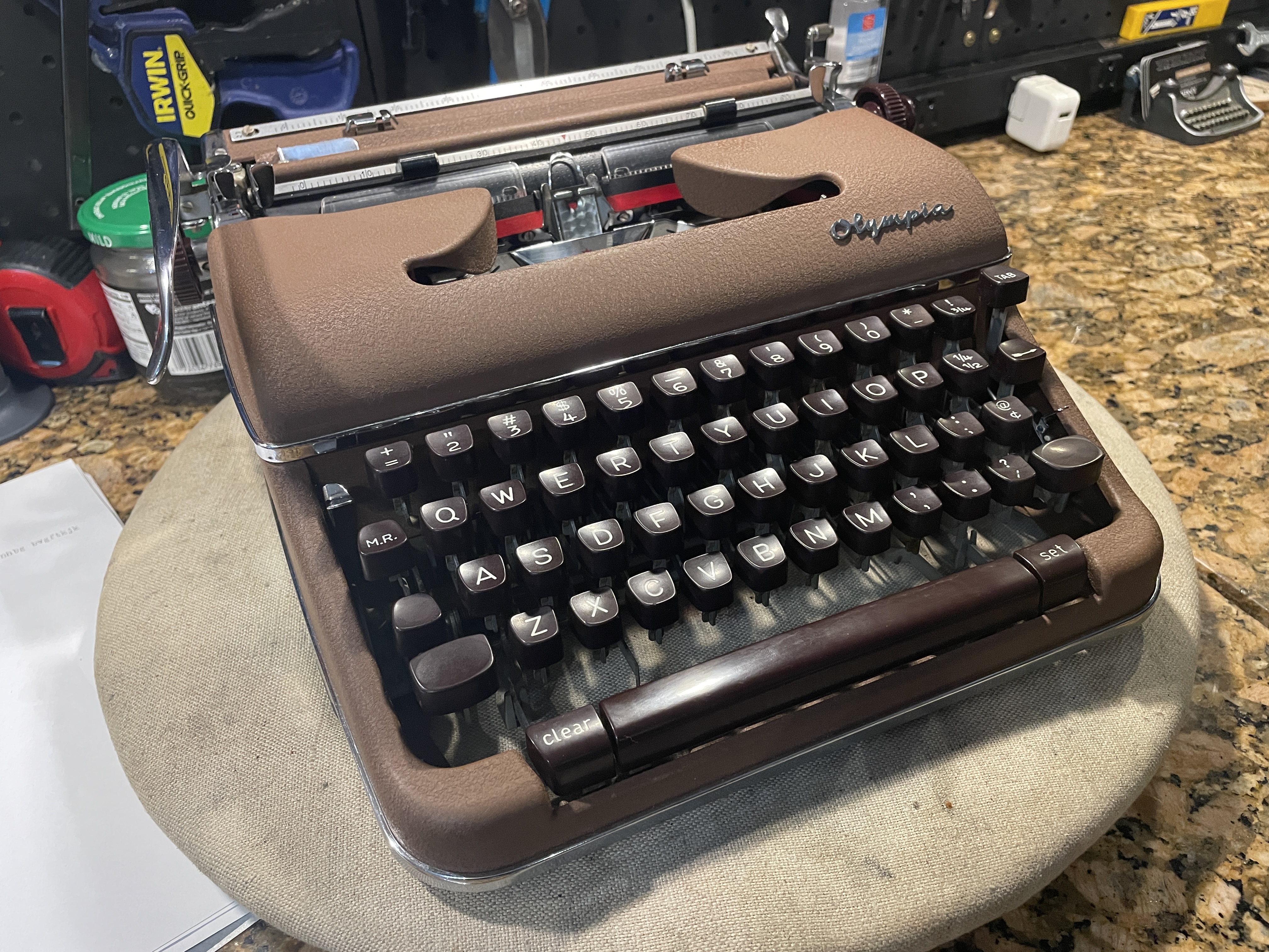Olympia SM4 typewriter