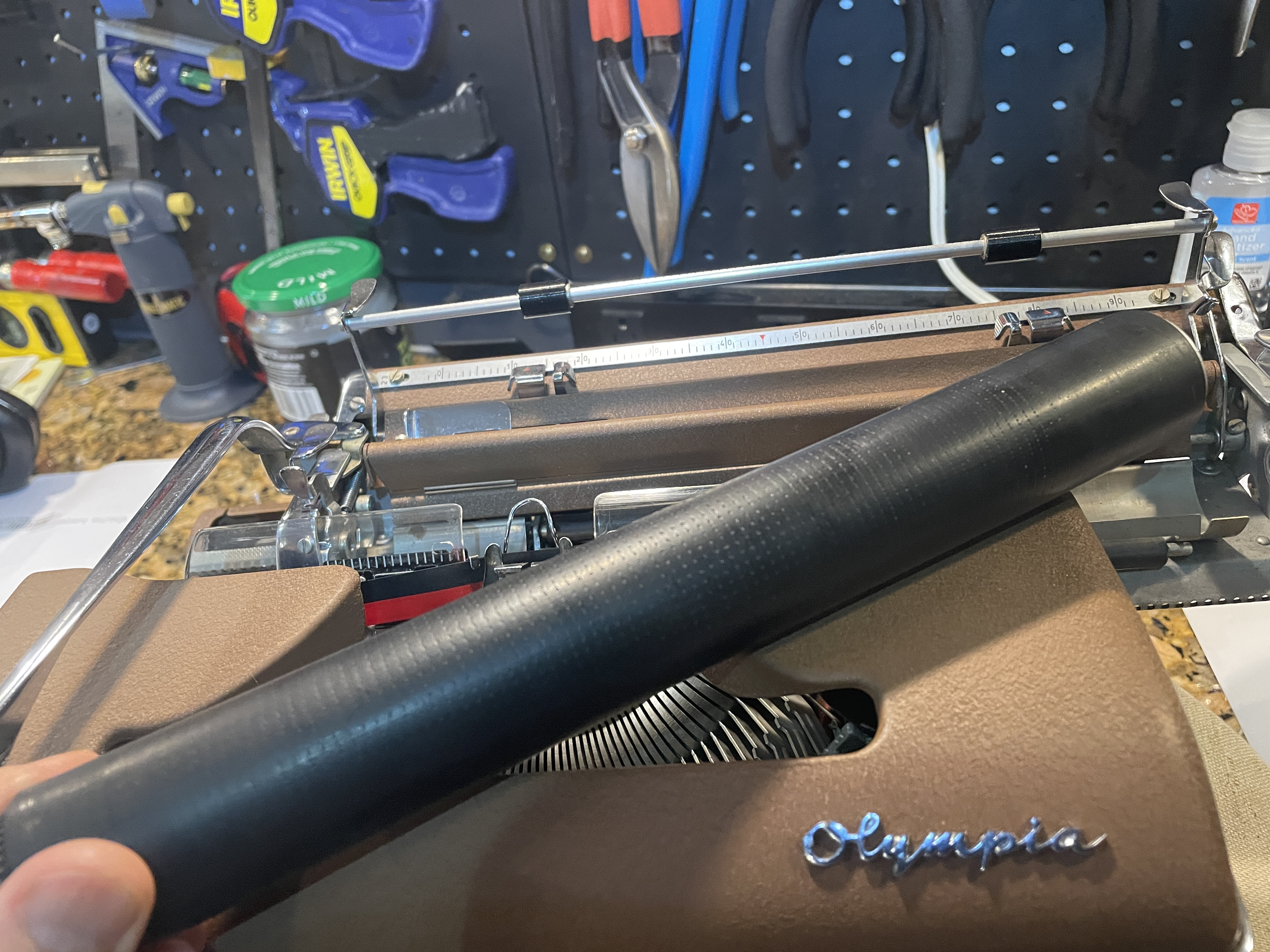 hard platen on Olympia SM4