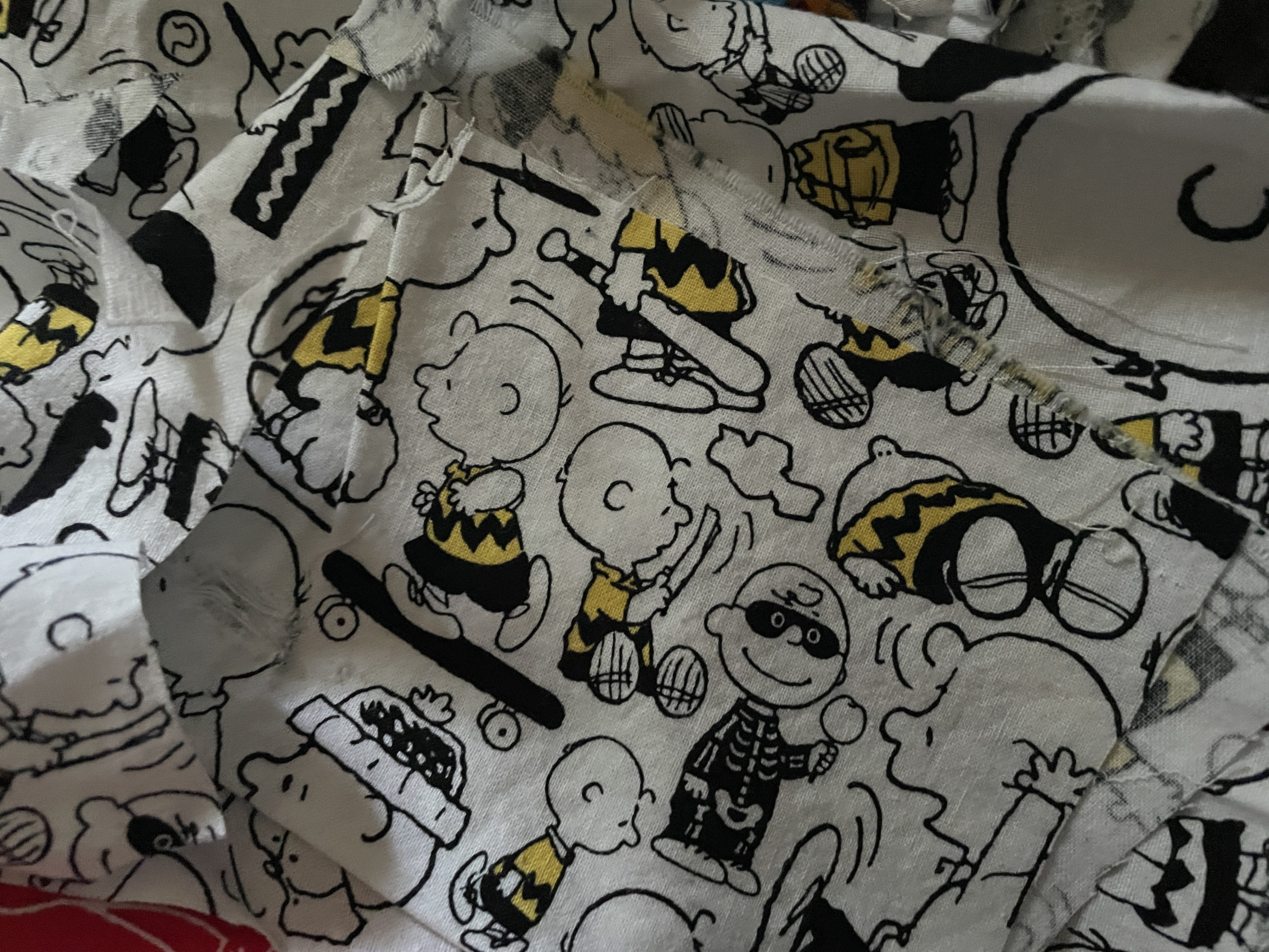 Charlie Brown fabric