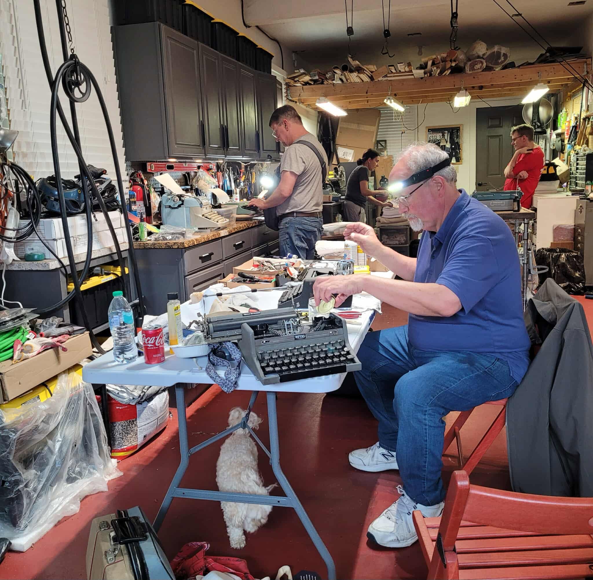 Tinkering in the garage